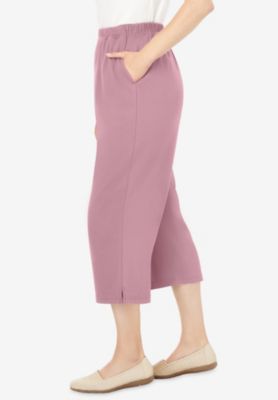 Plus Size 7-Day Knit Capri