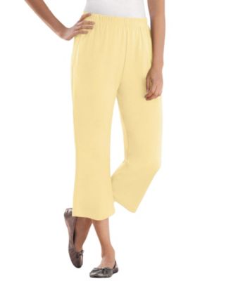 Plus Size 7-Day Knit Capri