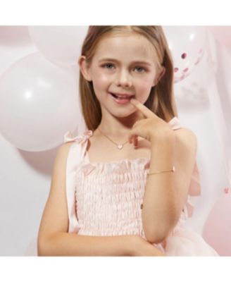 Petit Love Necklace in Pink