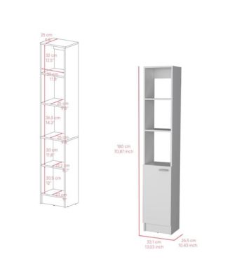 Linen Cabinet Marion, Bathroom, White