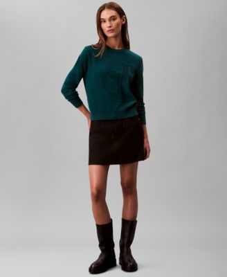 Women's Monogram Logo Sweater