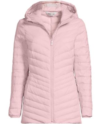 Women's Wanderweight Packable Down Hooded Long Jacket