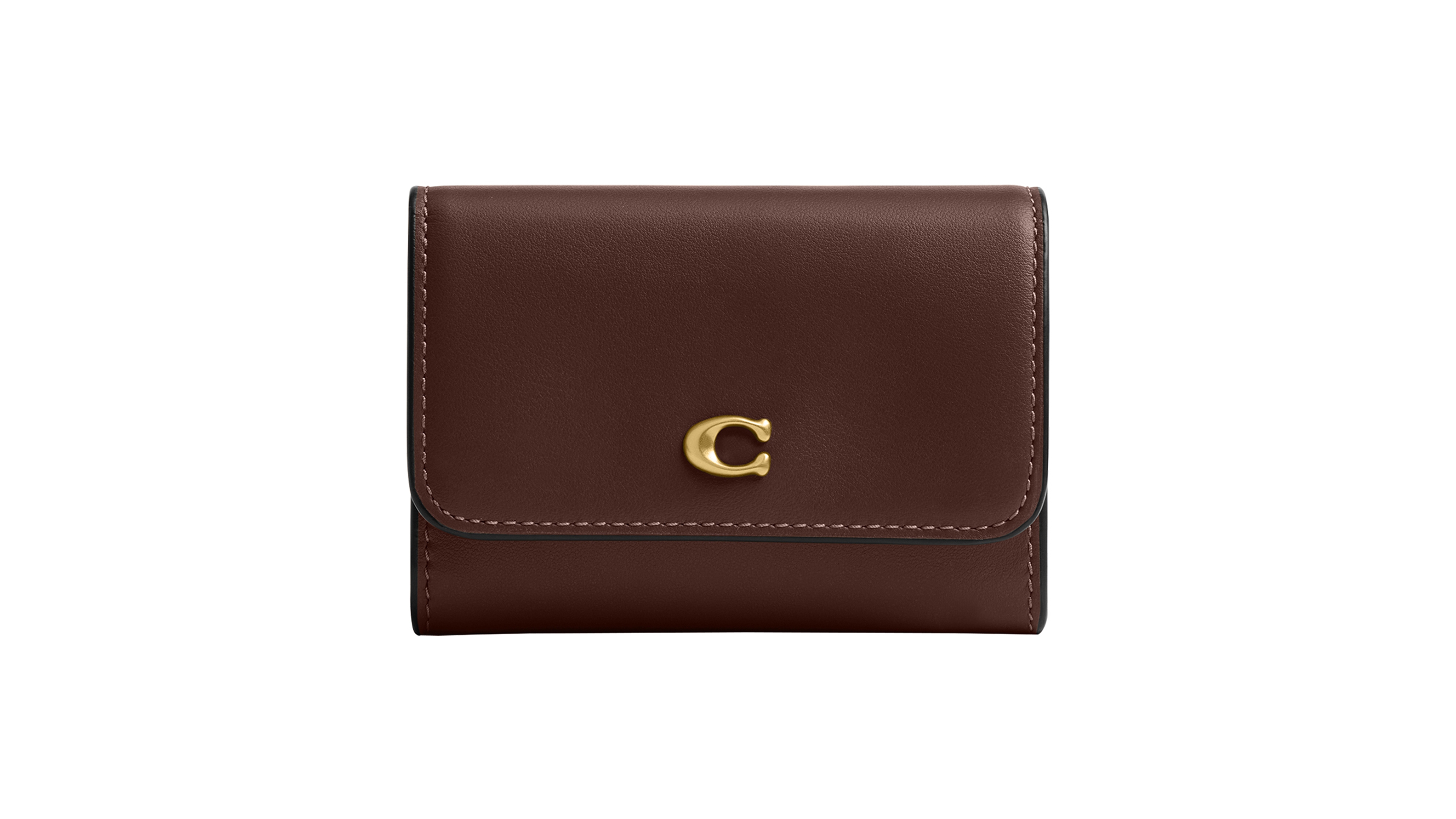 Coach Essential Leather Flap Card Case