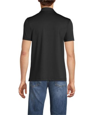 Men's School Uniform Rapid Dry Short Sleeve Modern Fit Polo