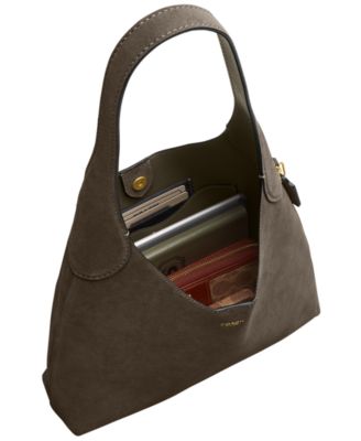 Brooklyn Small Suede Shoulder Bag 28