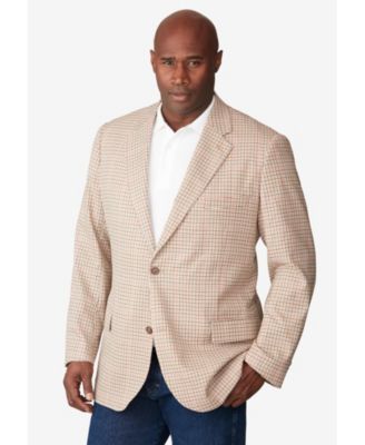 Big & Tall 2-Button Classic Blazer
