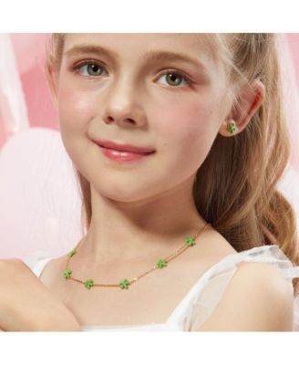 Petit Rosie Green Necklace