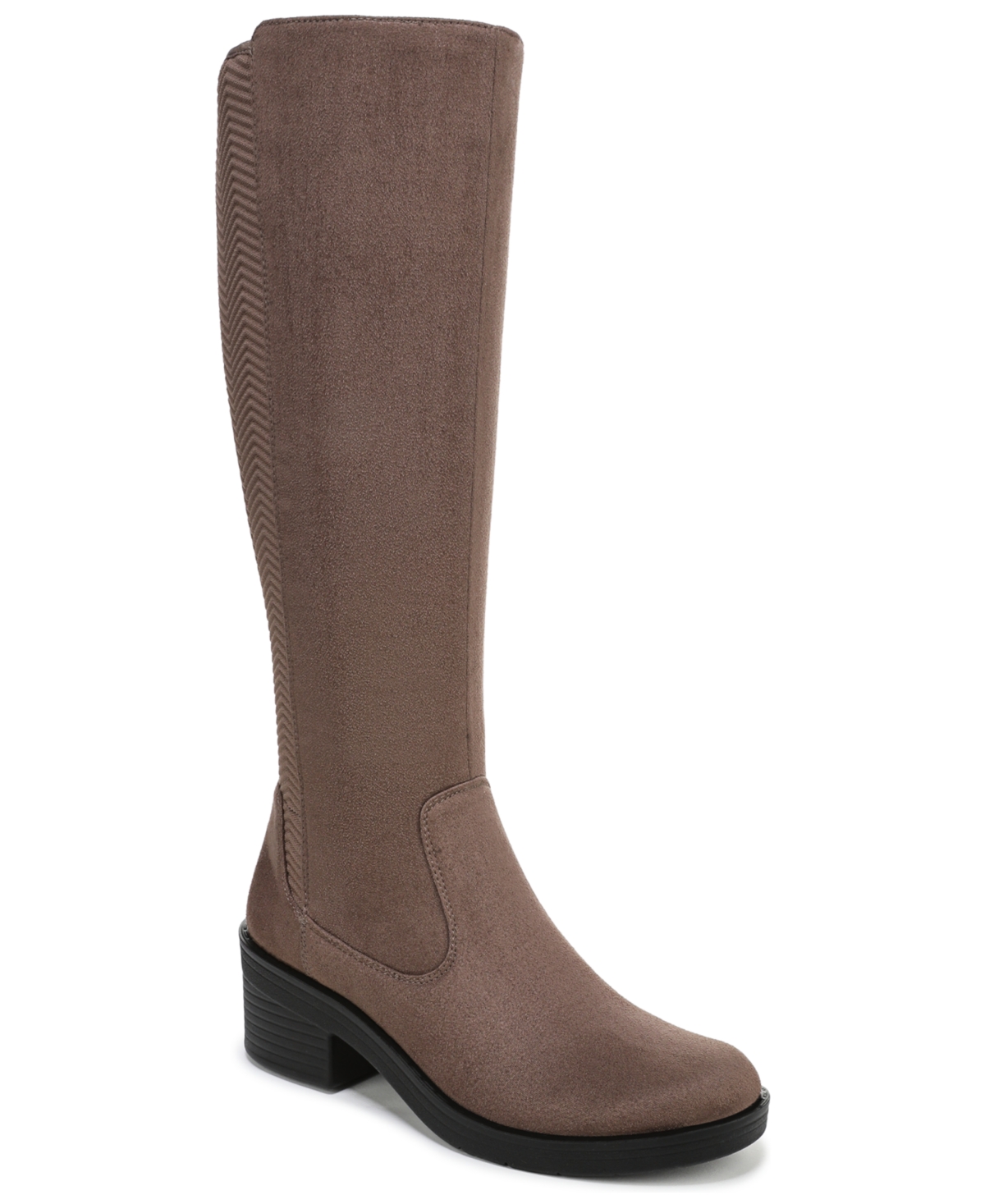Lifestride Women's Optimum Washable Zipper Tall Boots In Brown