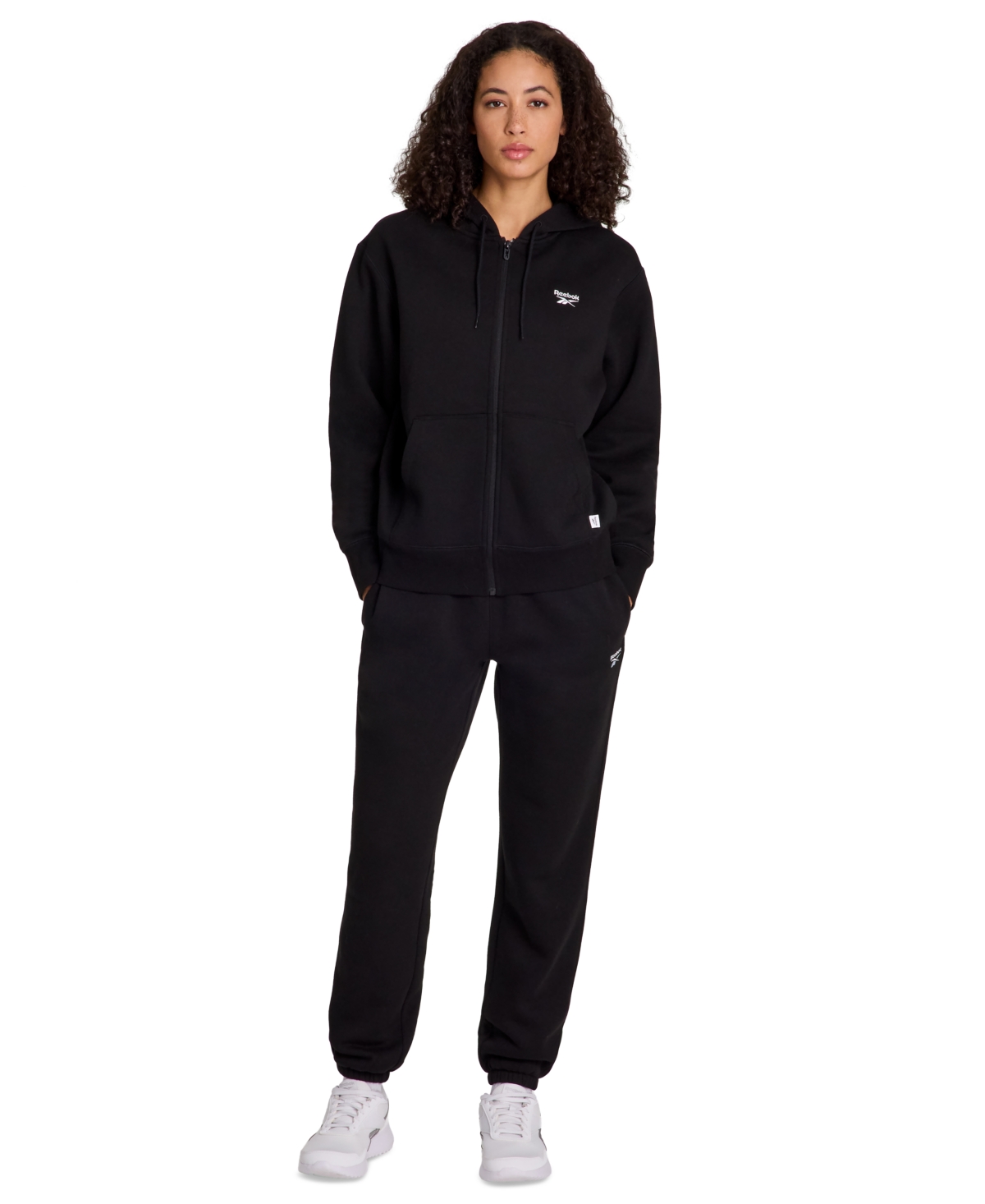 Reebok Women's Loose Fit Sweatpants In Black