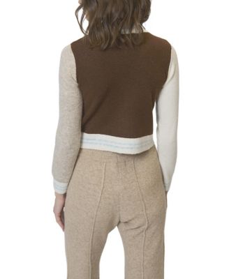 Women's Ash Colorblocked Cardigan