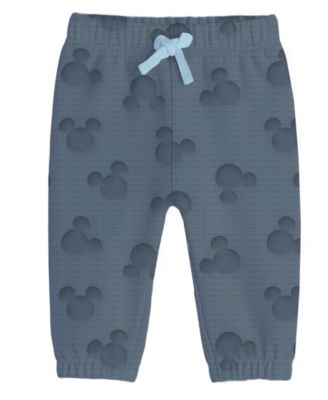 Baby Boys' Mickey Print Sweater, Bodysuit and Pants, 3-Piece Set