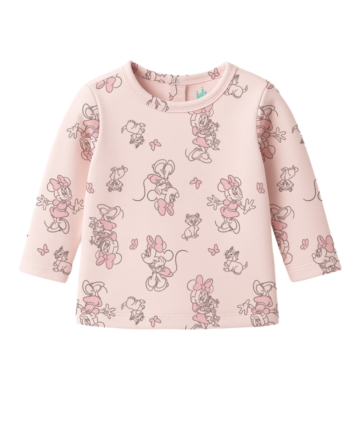 Disney Baby Girls 3-Piece Minnie Mouse Cardigan, Top and Pants Set