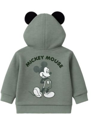 Baby Boys' Mickey Mouse Hooded Jacket, Top and Pants, 3-Piece Set