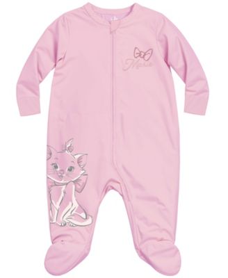Baby Girls' Marie the Cat Long Sleeve Coveralls and Hat, 3-Piece Set