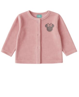 Baby Girls' Minnie Cardigan, Bodysuit and Pants, 3-Piece Set