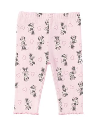 Baby Girls' Minnie Printed Bodysuit, Pants and Headband, 3-Piece Set