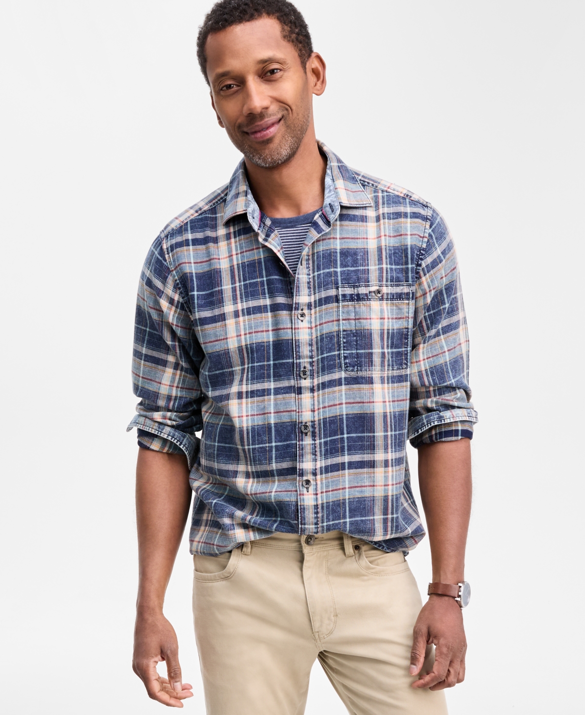 Tommy Bahama Men's Baranco Plaid Button-Down Shirt