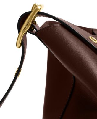 Bleecker Large Leather Bucket Bag 
