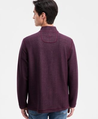 Men's Bayview Reversible Quarter-Zip Sweater