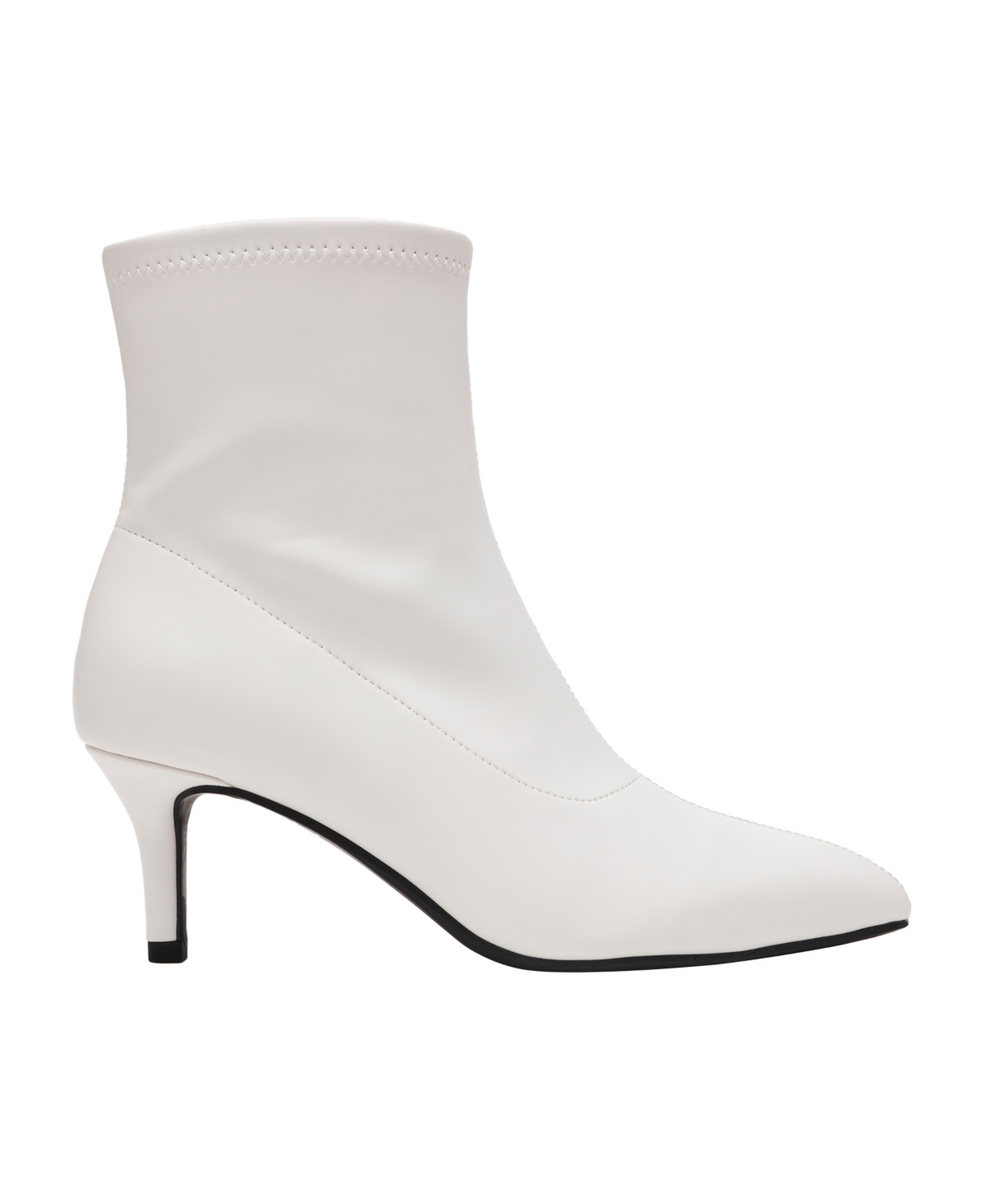 Wild Pair Women's Mannon Heeled Booties, Macy's Exclusive In White