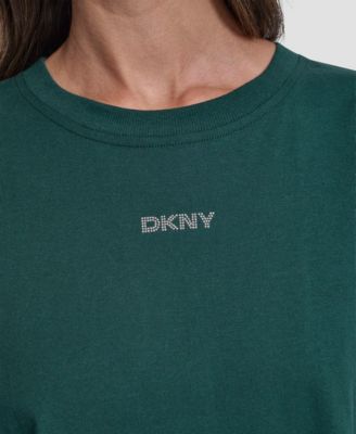 Women's Studded-Logo T-Shirt