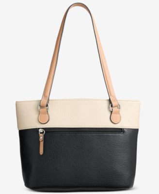 Colorblock Pebble Tote, Exclusively at Macy's