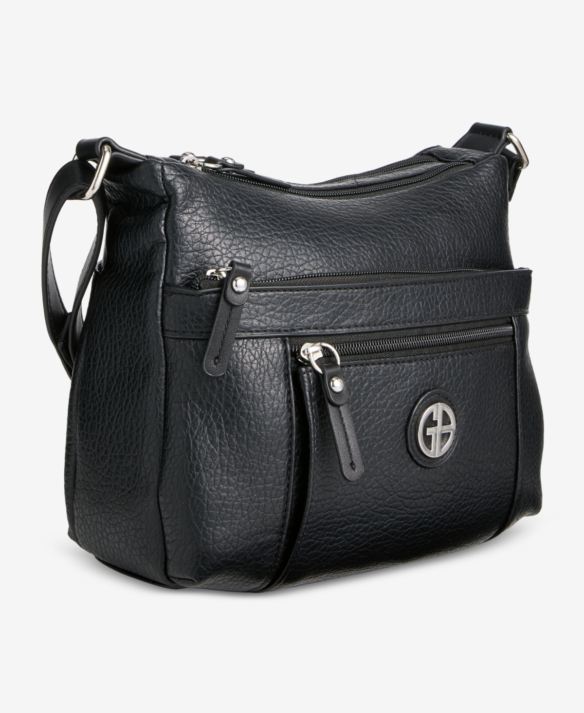 Giani Bernini Small Pebble Hobo Bag, Macy's Exclusive In Black