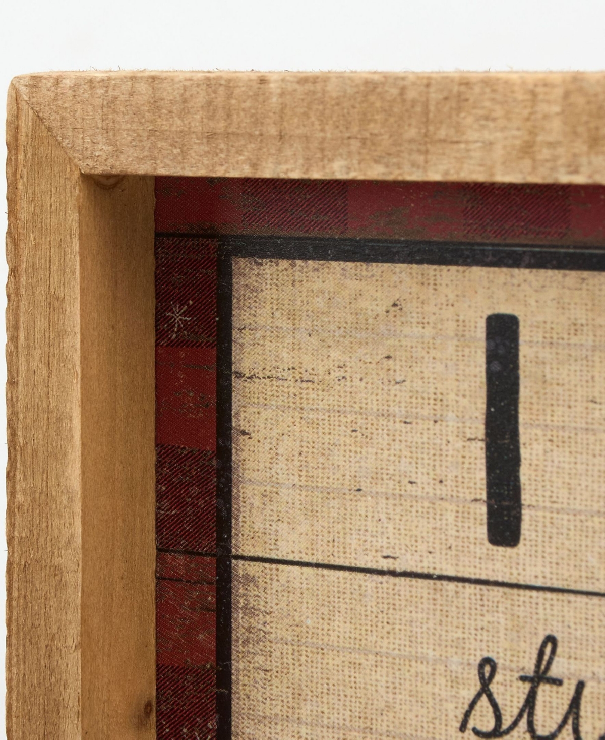 Primitives by Kathy I Chase Stuff That Twinkles Inset Box Sign