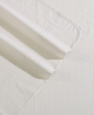 CLOSEOUT! Cotton Percale 3-Piece Sheet Set, Twin