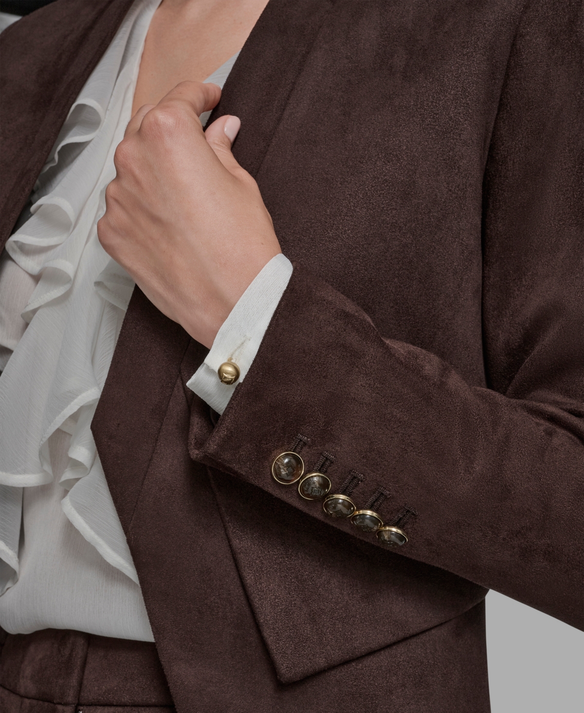 Bcbg Women's Open-Front Long Sleeve Jacket