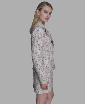 Women's Novelty Button Front Jacket