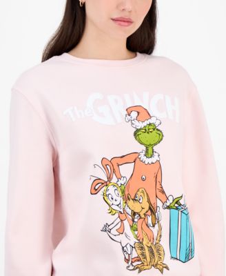 Juniors' The Grinch Holiday Graphic Sweatshirt