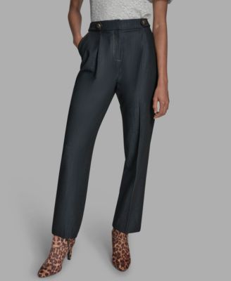 Women's Full Length Faux Denim Pants