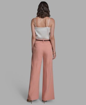 Women's Pleated Wide Leg Pants