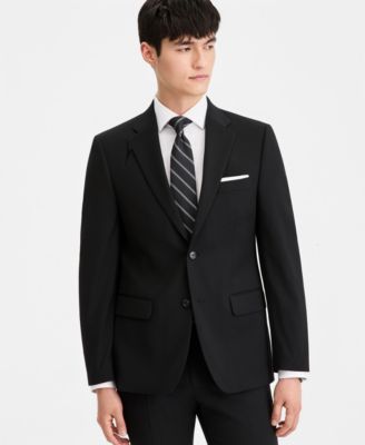 Men's Modern-Fit Wool TH-Flex Stretch Suit Separates Jacket