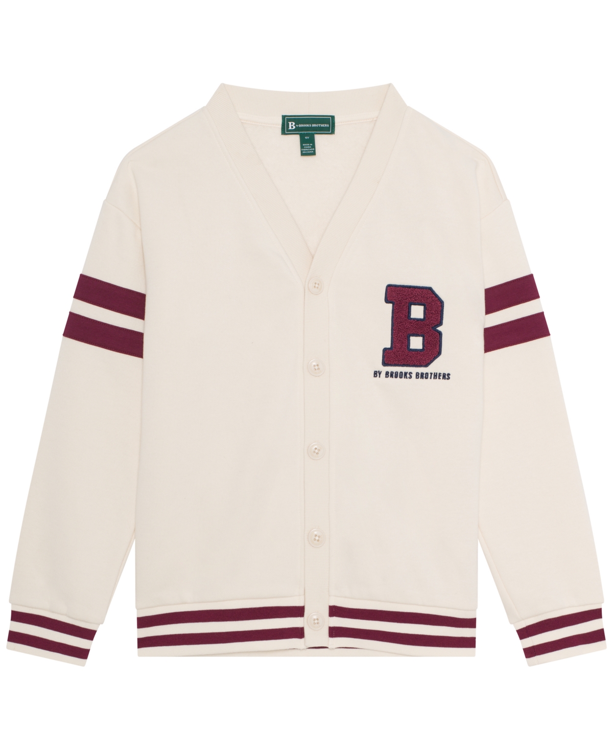 B By Brooks Brothers Big Boys Long Sleeve Cardigan
