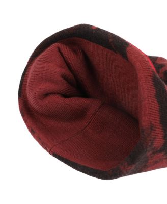 Men's Scream Horror Movie Character Embroidered Patch Beanie Hat for Men