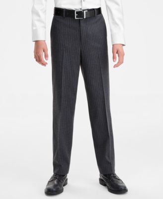 Boys' 8-20 Vertical Pinstripe Pants