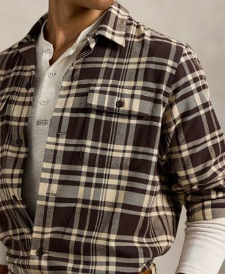 Men's Classic Fit Plaid Shirt