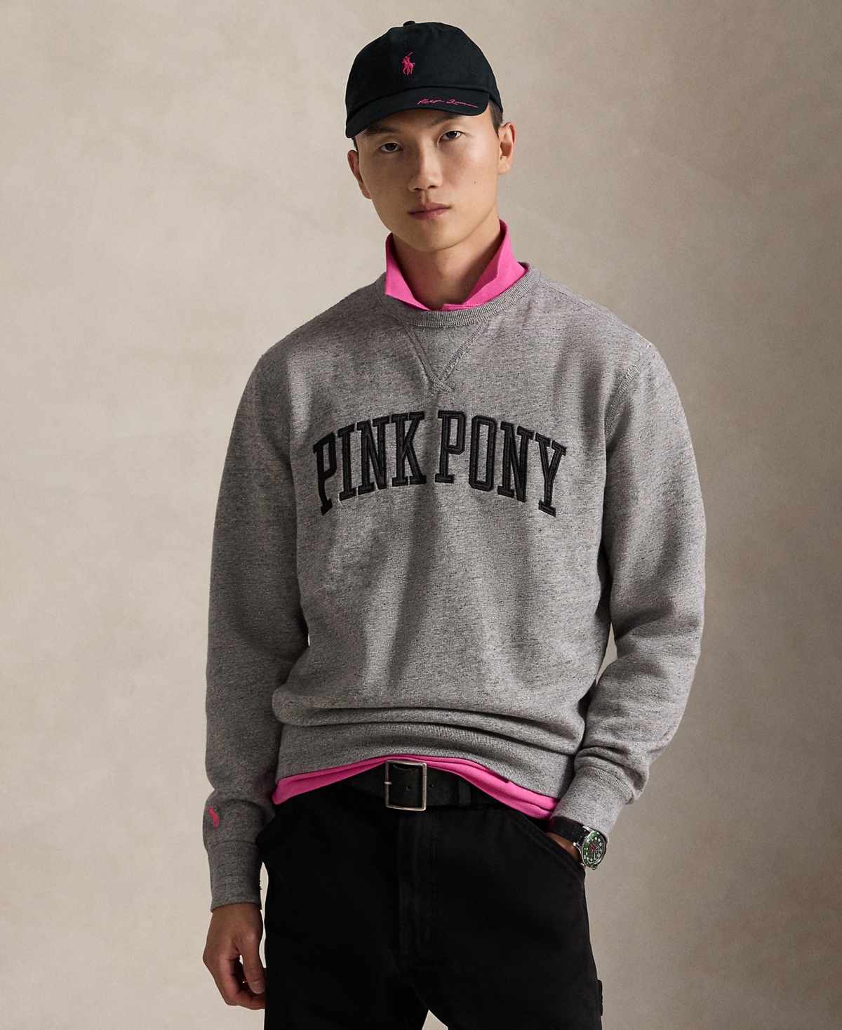 Polo Ralph Lauren Men's Classic Fit Sweatshirt In Gray