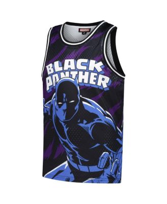 Big Boys and Girls Black Panther Big Print Mesh Fashion Jersey