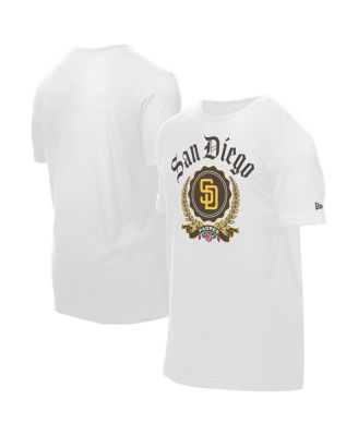 New Era - Men's White San Diego Padres Fleur Domestic T-Shirt