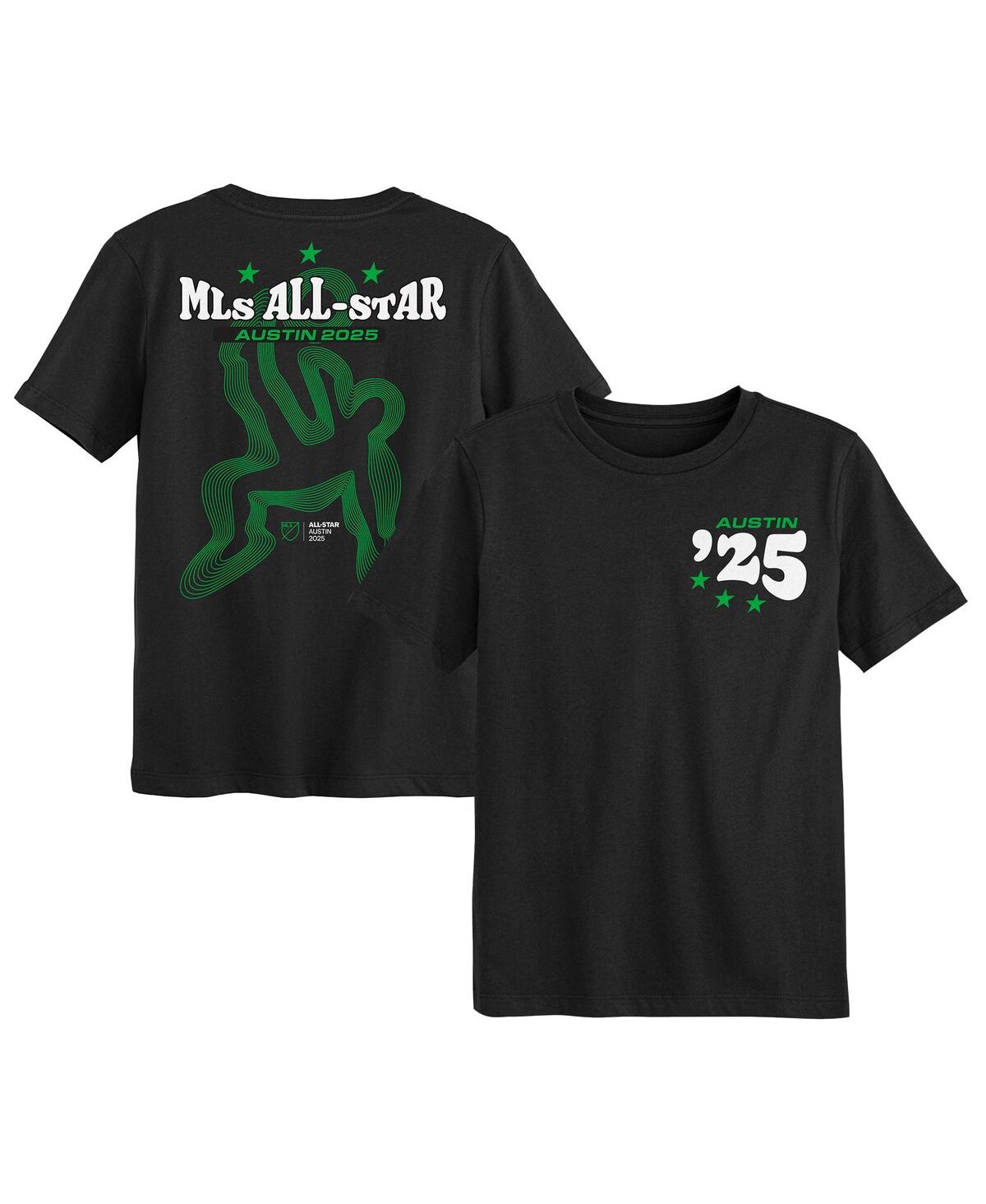 Outerstuff Preschool Black 2025 Mls All-star Game Bicycle Kick T-shirt In Black
