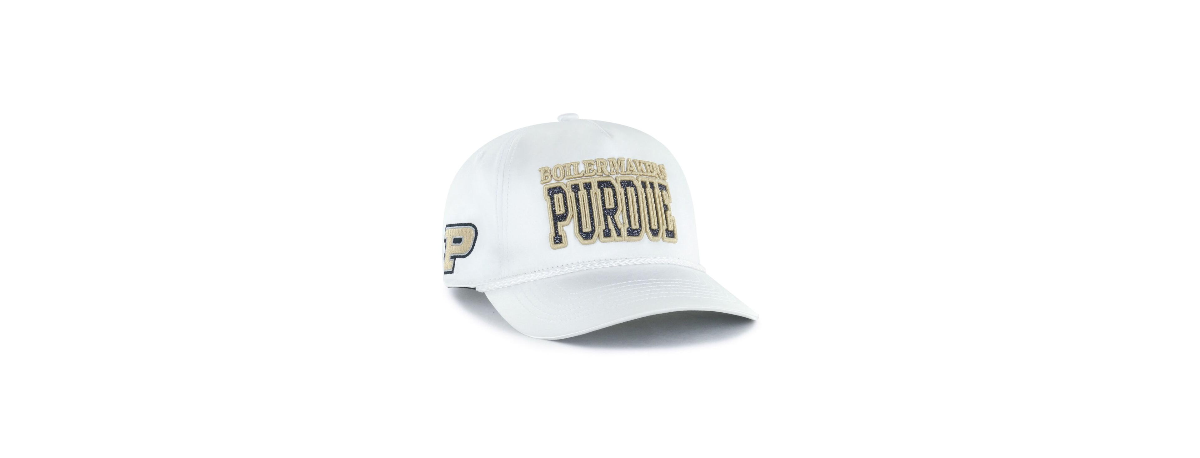 '47 Brand Women's White Purdue Boilermakers Outspoken Hitch Adjustable Hat