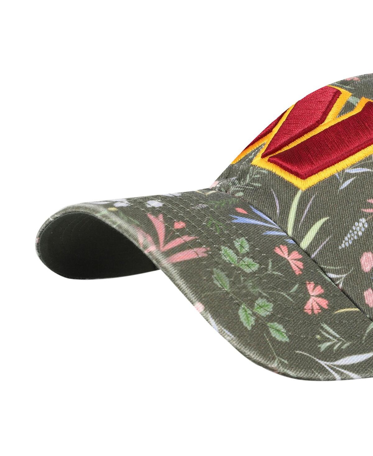 47 Brand Women's Green Washington Commanders Verbena Clean Up Adjustable Hat In Green