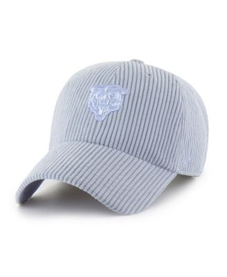 '47 Brand - Women's Light Blue Chicago Bears Mellow Corduroy Clean Up Adjustable Hat