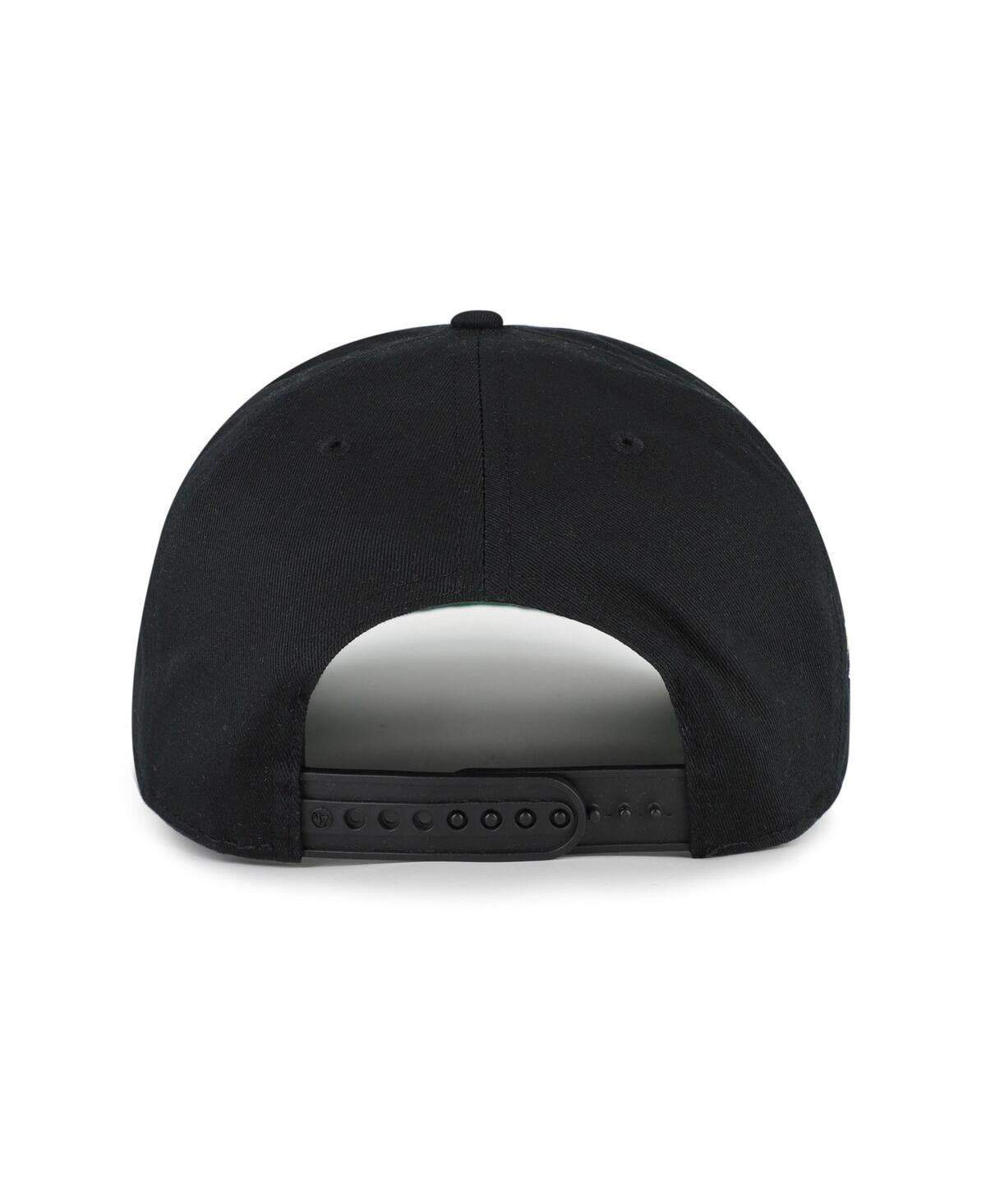 47 Brand Big Boys And Girls Black Iowa Hawkeyes Byline Hitch Adjustable Hat In Black