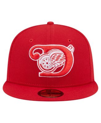 Men's Red Detroit Red Wings Deceptor 59FIFTY Fitted Hat