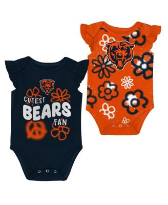Outerstuff - Baby Boys and Girls Chicago Bears The Sunshine 2-Piece Bodysuit Set