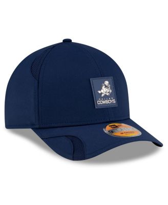 Men's Navy Dallas Cowboys 2025 Sideline Throwback M-Crown 9FORTY Adjustable Hat